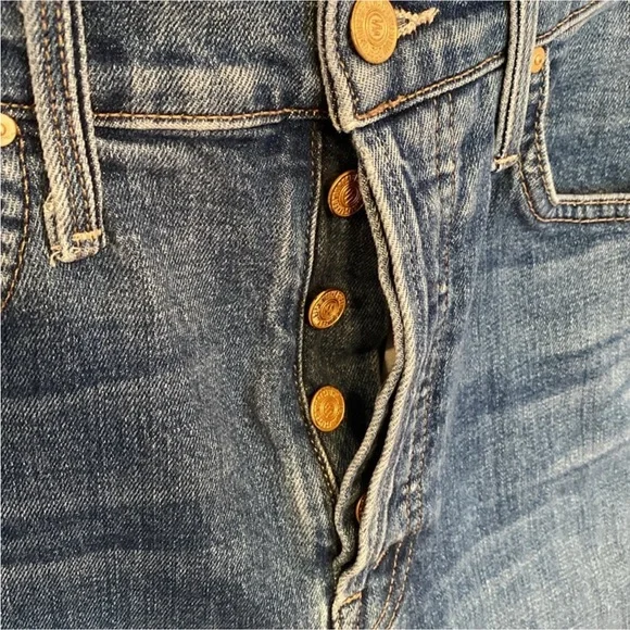 MOTHER The Tripper Ankle Fray Sz 28 - Picture 9 of 16